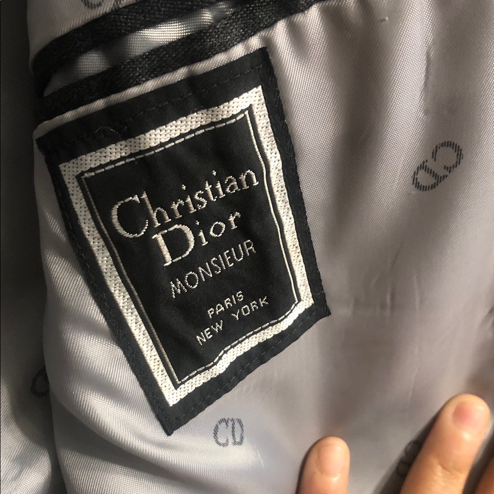Dior Classic Black Tuxedo Blazer - Picture 2 of 16
